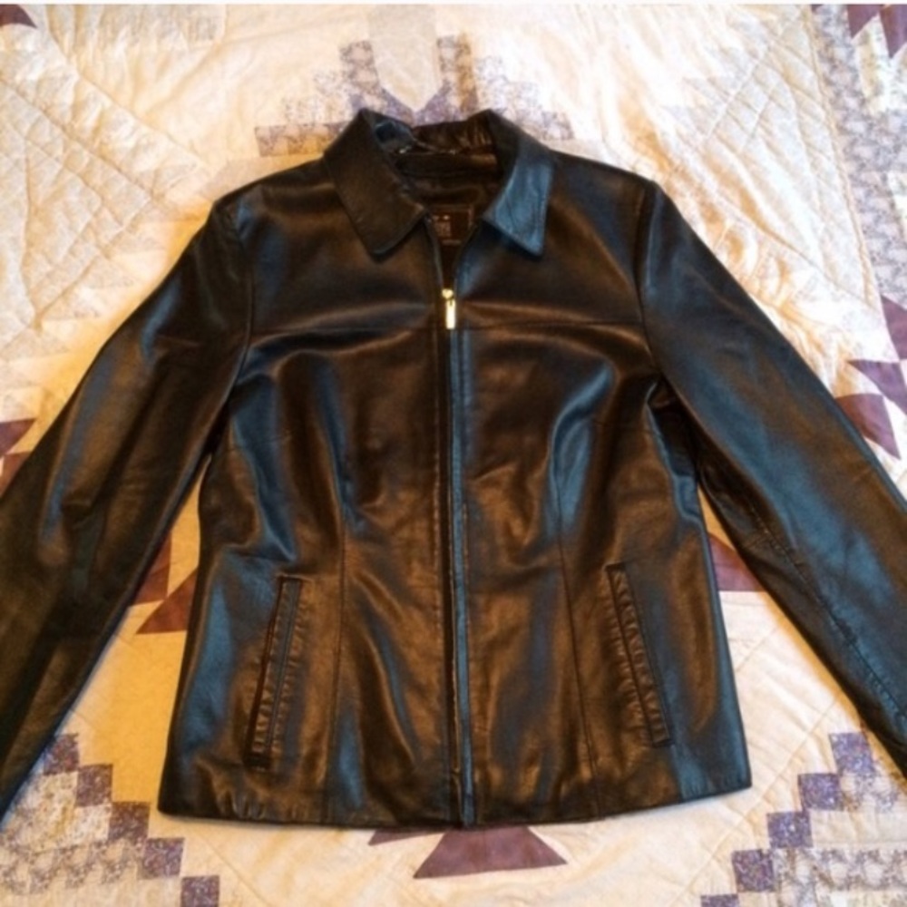 Authentic Italian leather jacket